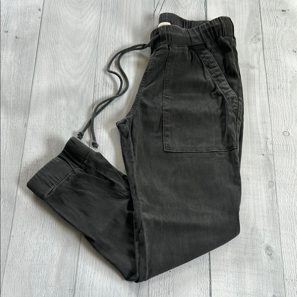 Cloth & Stone Joggers Washed Black/Dark Gray Size‎ XS